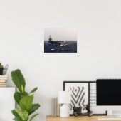 USS Abraham Lincoln (CVN 72) Poster (Thuiskantoor)