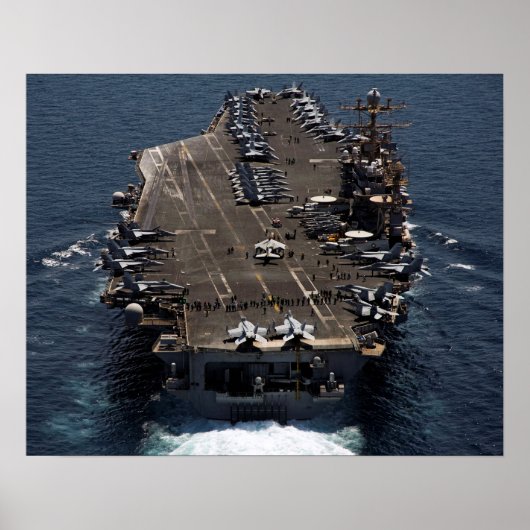 USS Abraham Lincoln (CVN 72) Poster (Voorkant)