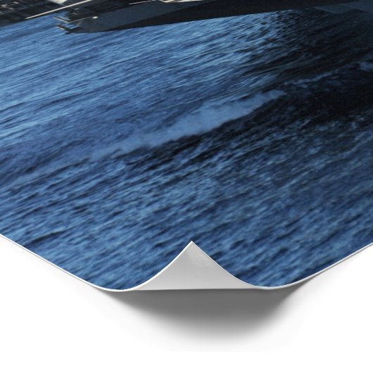 USS Abraham Lincoln (CVN 72) Poster (Hoek)