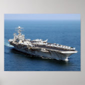 USS Abraham Lincoln (CVN 72) Poster (Voorkant)