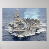 USS Abraham Lincoln (CVN 72) Poster (Voorkant)