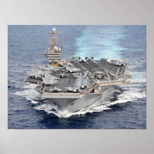 USS Abraham Lincoln (CVN 72) Poster (Voorkant)