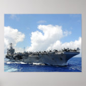 USS Abraham Lincoln (CVN 72) Poster (Voorkant)