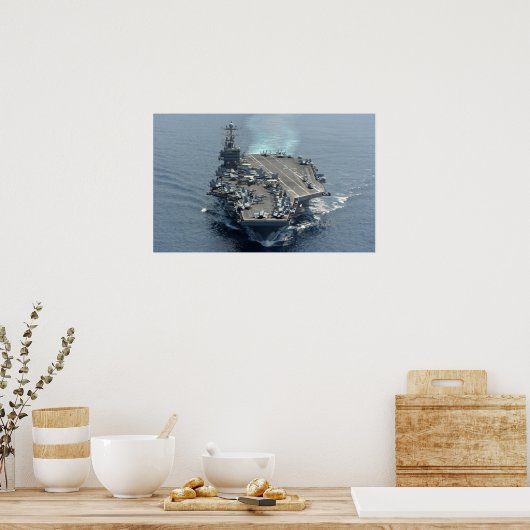USS Abraham Lincoln (CVN 72) Poster (Keuken)
