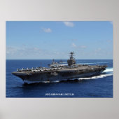 USS Abraham Lincoln Poster (Voorkant)