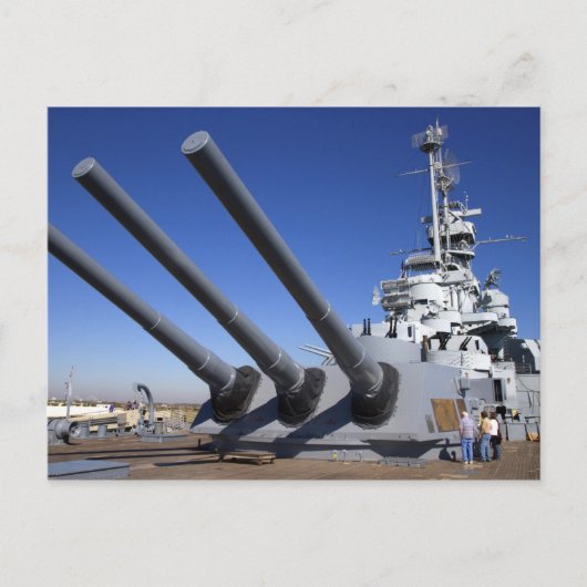 USS Alabama Battleship in Battleship Memorial 2 Briefkaart (Voorkant)