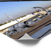 USS Alabama Battleship in Battleship Memorial 2 Poster (Hoek)