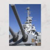USS Alabama Battleship in Battleship Memorial Briefkaart (Voorkant)