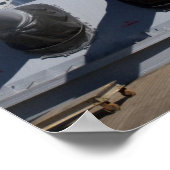 USS Alabama Battleship in Battleship Memorial Poster (Hoek)