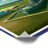 USS ALABAMA BATTLESHIP - MOBILE ALABAMA USA POSTER (Hoek)