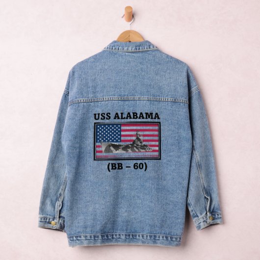 USS Alabama (BB-60) Denim Jacket (Hangar)
