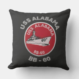 USS Alabama (BB-60) Kussen
