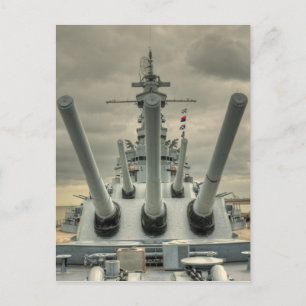 USS Alabama Briefkaart
