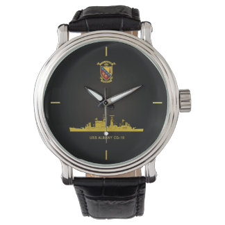 USS ALBANY CG-10 POLSHORLOGE HORLOGE