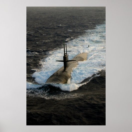 USS Albuquerque (SSN 706) Poster (Voorkant)