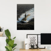 USS Albuquerque (SSN 706) Poster (Thuiskantoor)
