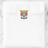 USS America CVW-1 Ronde Sticker (Tas)