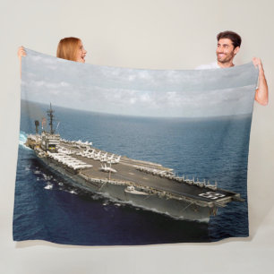 USS AMERICA FLEECE DEKEN