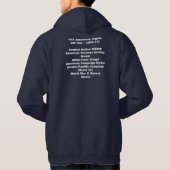 USS American Legion (AP-35) / (APA-17) Hoodie (Achterkant)