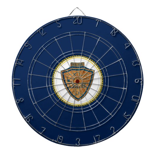USS ANCHORAGE (LSD-36) DARTBORD (Voorkant)