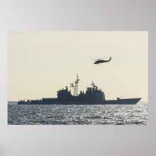 USS Anzio (CG 68) Poster
