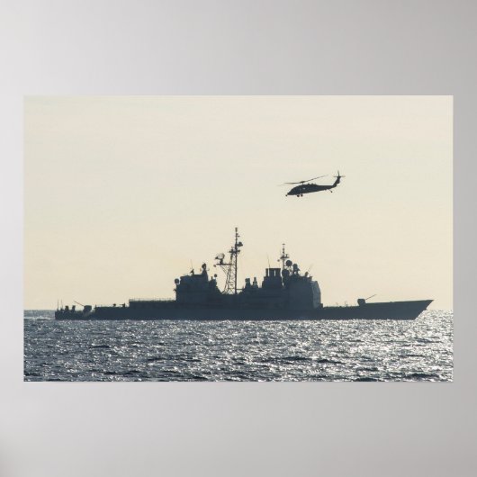 USS Anzio (CG 68) Poster (Voorkant)