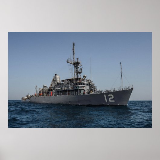 USS Ardent (MCM 12) Poster (Voorkant)