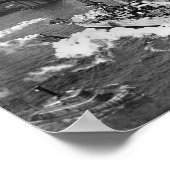 USS Arizona aan de oostrivier - NYC - 1916 Poster (Hoek)