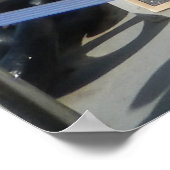 USS Arizona Anchor en schip in Pearl Harbour Poster (Hoek)