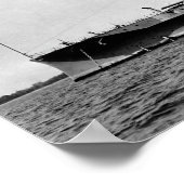 USS Arizona Battleship - Circa 1930 Poster (Hoek)