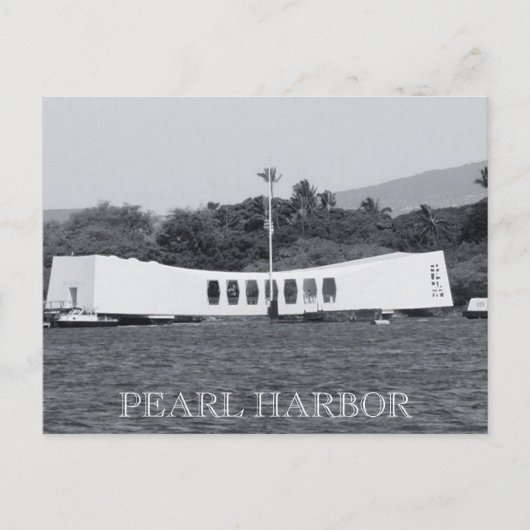 USS Arizona-herdenkingscentrum Briefkaart (Voorkant)
