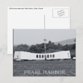 uss arizona memorial briefkaart (Voorkant / Achterkant)