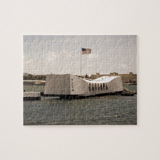 USS Arizona Memorial Legpuzzel (Horizontaal)