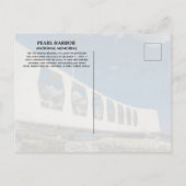 USS Arizona Memorial, Pearl Harbor, Hawaï Briefkaart (Achterkant)