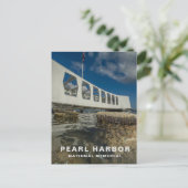 USS Arizona Memorial, Pearl Harbor, Hawaï Briefkaart (Staand voorkant)