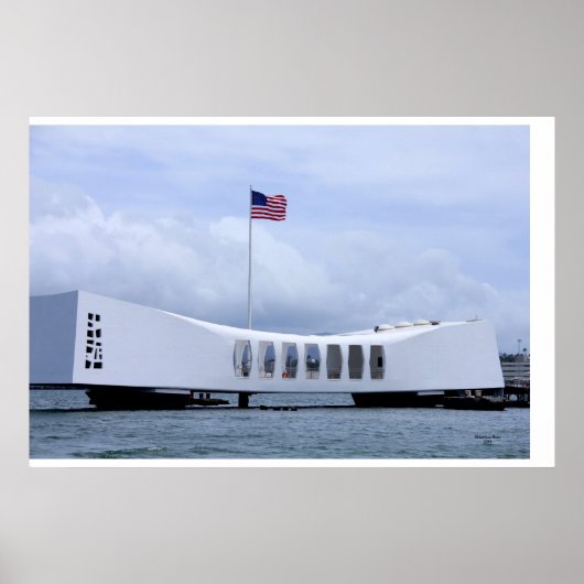 USS Arizona Memorial Poster (Voorkant)