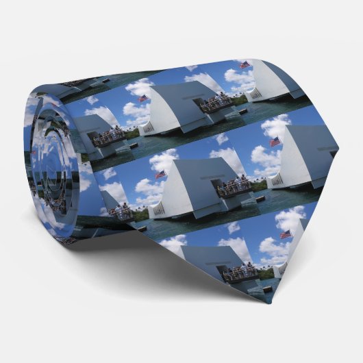 USS Arizona Memorial Stropdas (Opgerold)