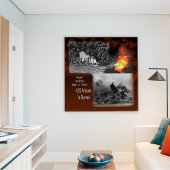 USS Arizona, Pearl Harbour 1941 Poster