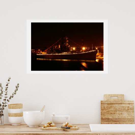 uss arizona poster (Keuken)