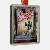 USS Arizona Tribute Metalen Ornament (Rechts)