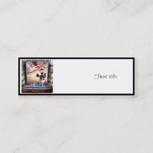 USS Arizona Tribute Mini Visitekaartje