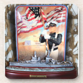 USS Arizona Tribute Onderzetter (Voorkant)