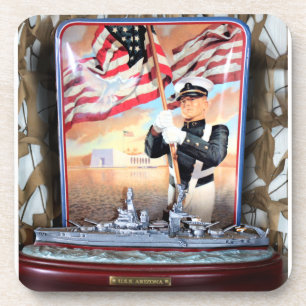 USS Arizona Tribute Onderzetter