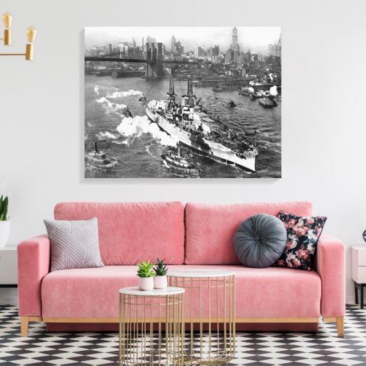 USS Arizona verpakt canvas poster 19 x 25 inch (Insitu (Woonkamer))