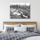 USS Arizona verpakt canvas poster 19 x 25 inch Afdruk (Insitu (Slaapkamer))