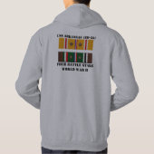USS ARKANSAS (BB-33) HOODIE (Achterkant)