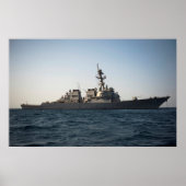 USS Arleigh Burke (DDG 51) Poster (Voorkant)