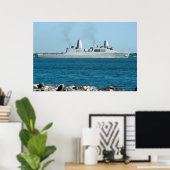 USS Arlington (LPD 24) Poster (Thuiskantoor)