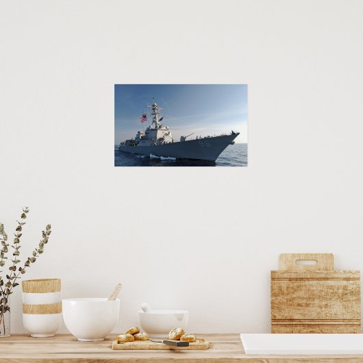 USS Bainbridge (DDG 96) Poster (Keuken)