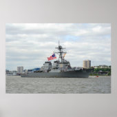USS Barry (DDG 52) Poster (Voorkant)
